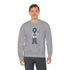 Grateful Dead - Peace Lovin' Jerry | Life is dead. Crewneck Sweatshirt - StealieShop